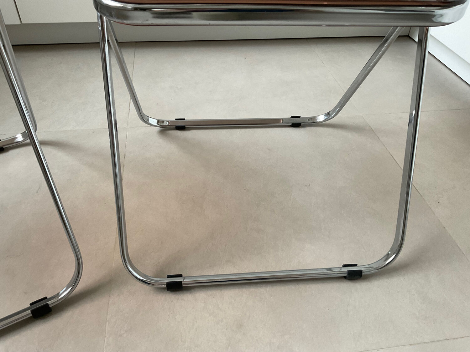 Plia 5 chairs by Giancarlo Peretti for Castelli vintage