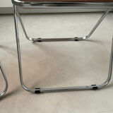 Plia 5 chairs by Giancarlo Peretti for Castelli vintage