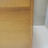 Danish sideboard, sliding doors, in oak