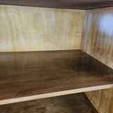 Art decò sideboard in thuja and walnut