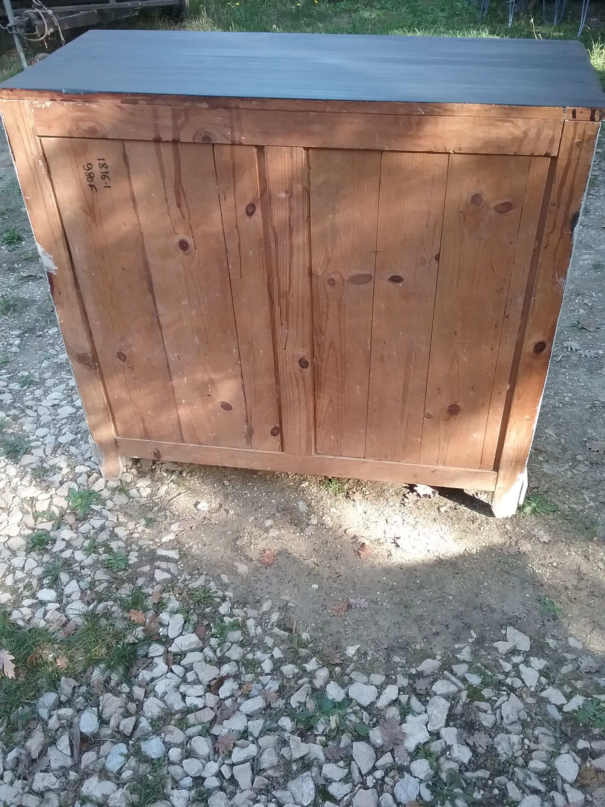 Vintage grey buffet