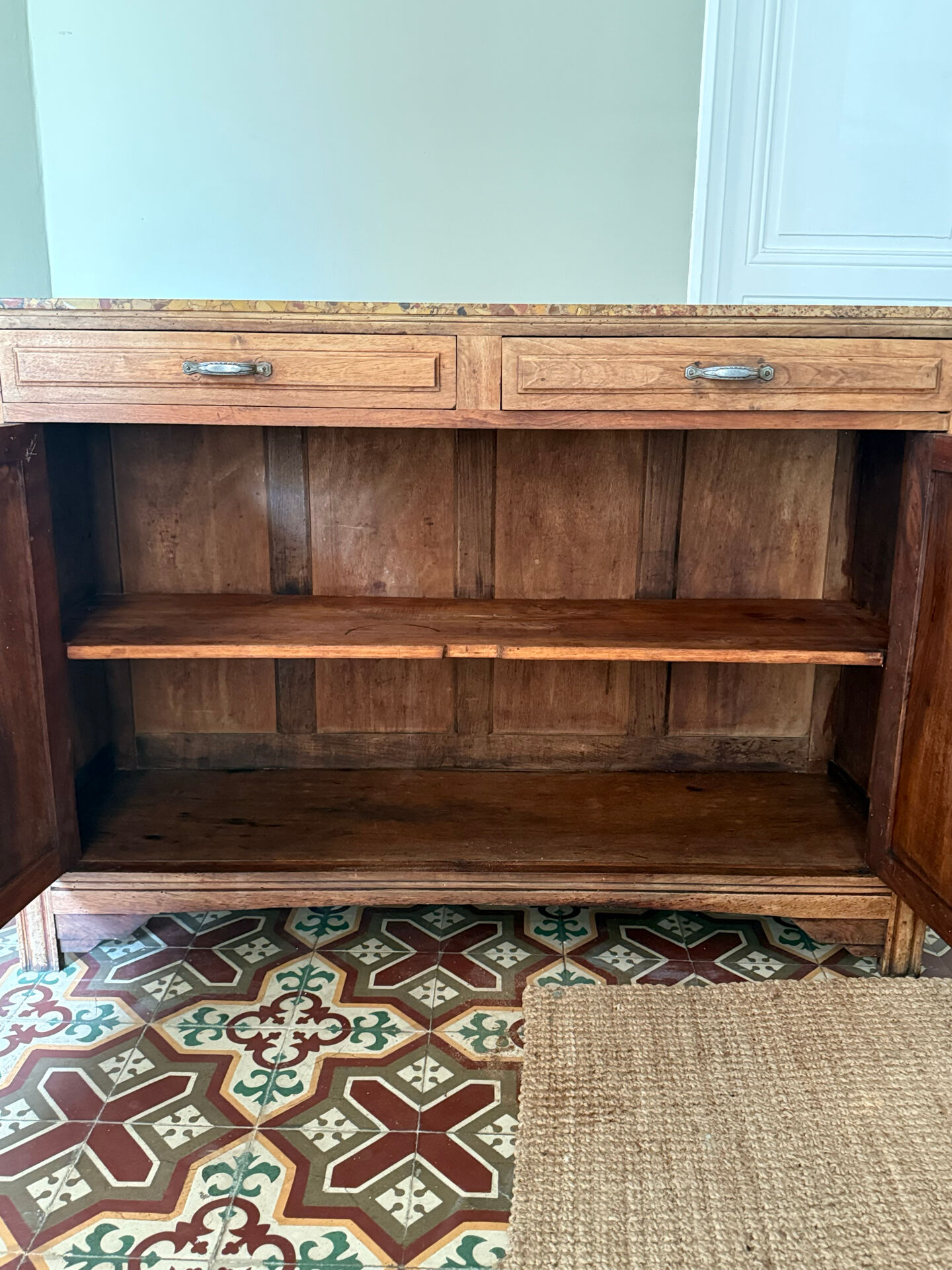 Art Deco oak sideboard