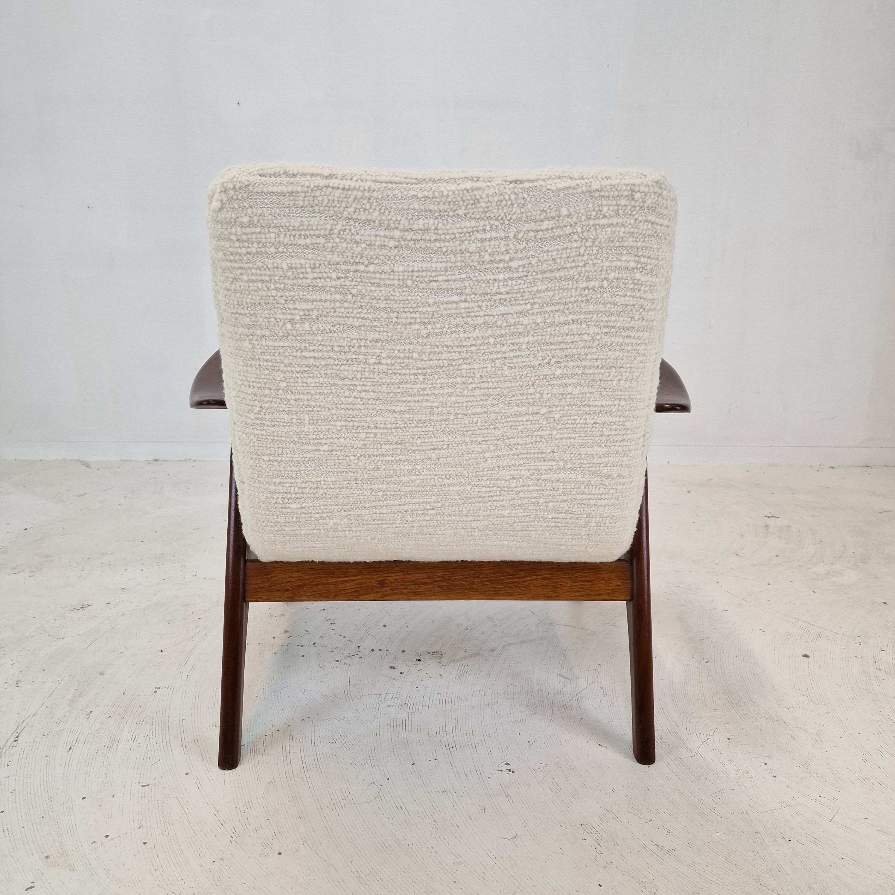 Teak Wébé Armchair by Louis Van Teeffelen, 1960s