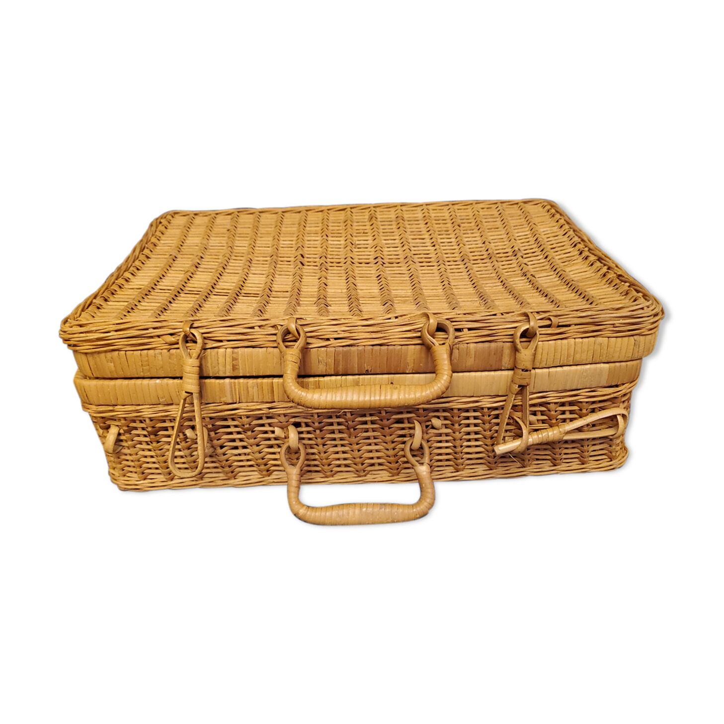Rattan valisette