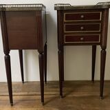 Pair of Louis XVI Style Bedside Tables