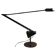 Black Metal Postmodern Table Lamp By Fridolin Naef For Luxo, 1980s
