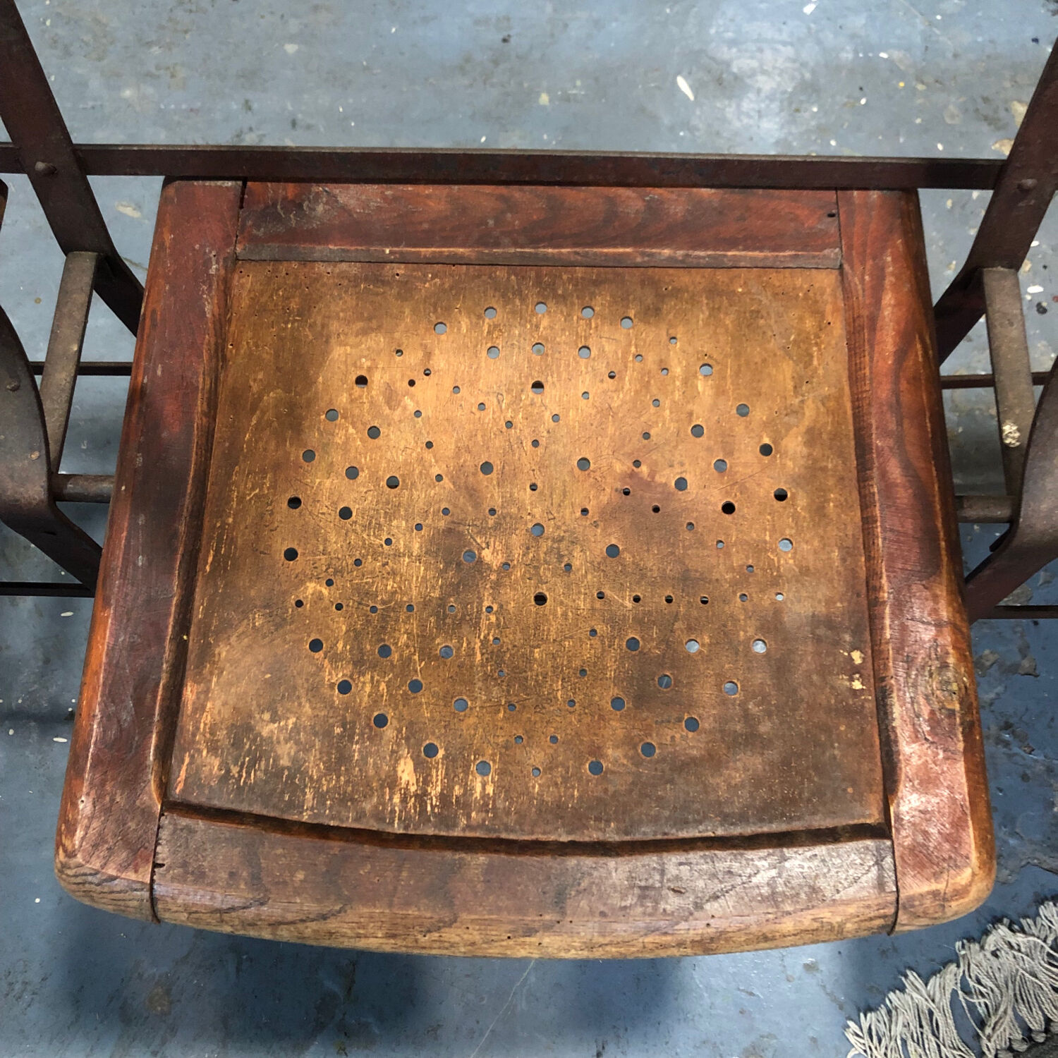 Old cinema seats, early 20th century