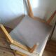 Pair of large vintage 1950s ottoman footstools.