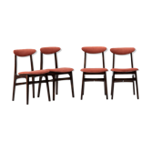 Set of 4 type 200-190 chairs by R. T. Hałas