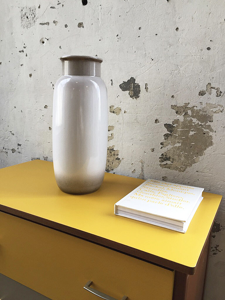 White Scheurich vase