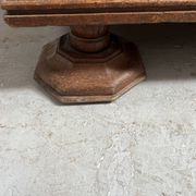 Bonnetière de style en merisier massif XIX siècle