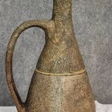 Atelier Garnier pottery: large pitcher with Lascaux decorations + André bowl