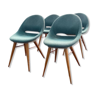Set of 4 chairs by Miroslav Navratil