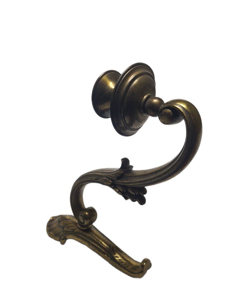 Classicist bronze wall lamp, Germany, 1900s