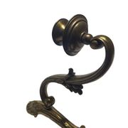 Classicist bronze wall lamp, Germany, 1900s