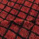 Brick – Moroccan Berber rug in wool