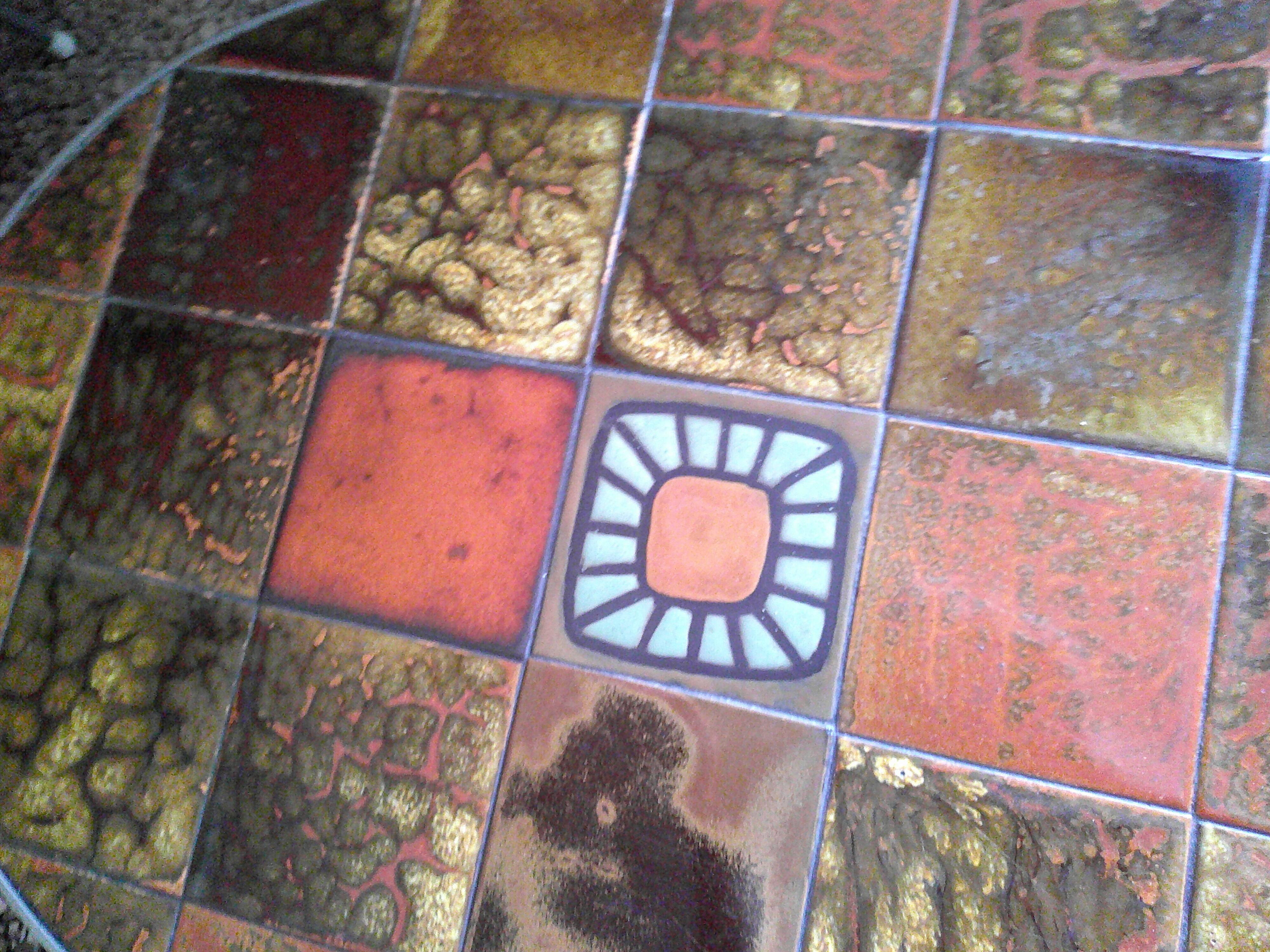 Roche & Bobois ceramic coffee table 1970