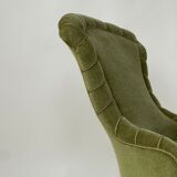 Vintage green bedroom chair