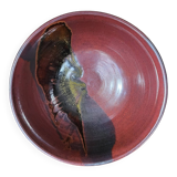 XXL stoneware salad bowl by Jean Cacheleux / Puisaye