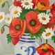 Nature morte aux coquelicots par B. Peters
