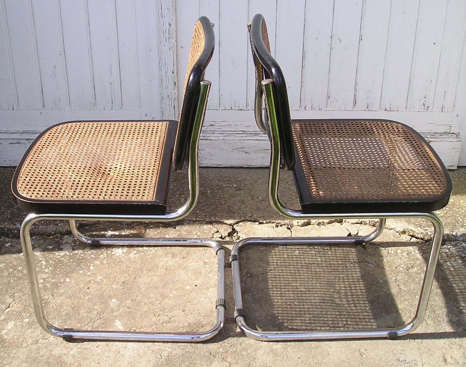 Pair of chairs B32 of Marcel Breuer