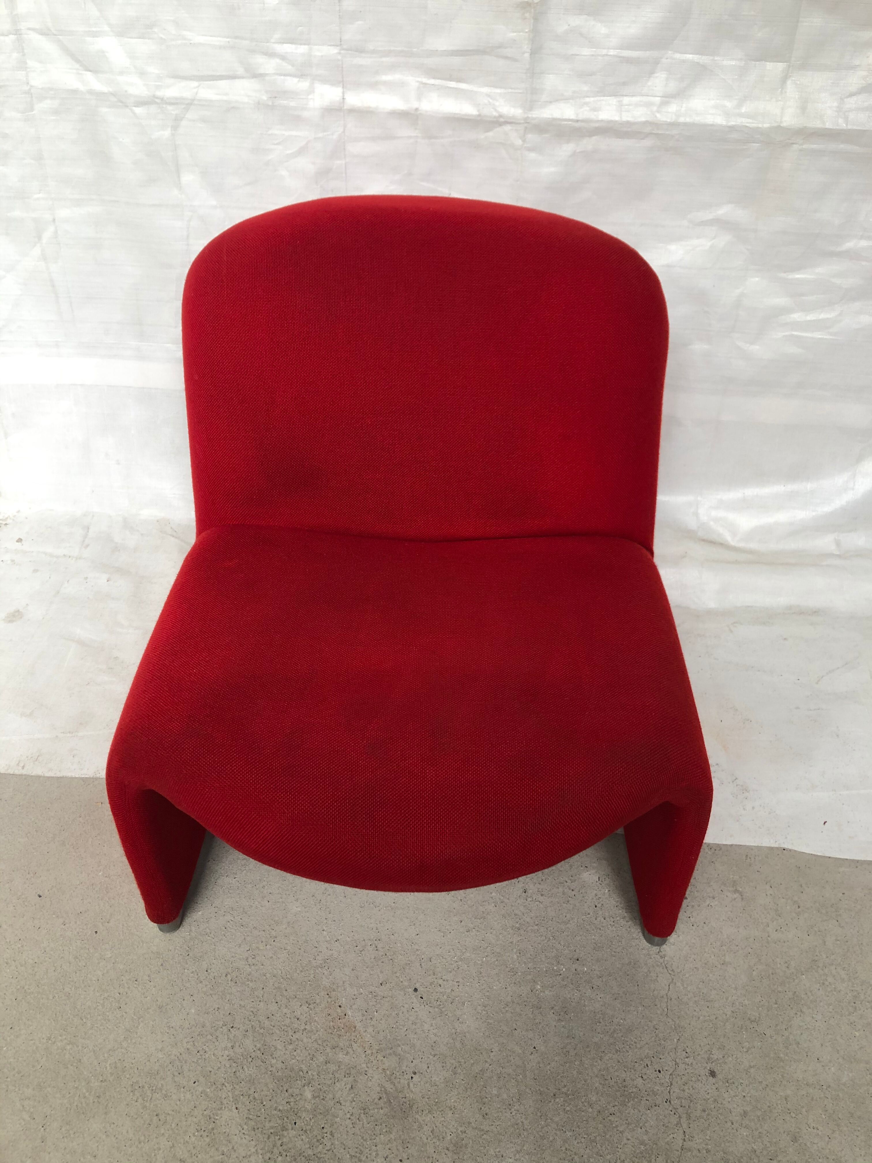 Red Alky heater by Giancarlo Piretti, Edition Castelli, 70s