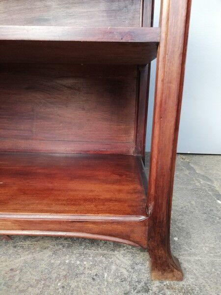 Georges Nowak console art nouveau 1900 mahogany