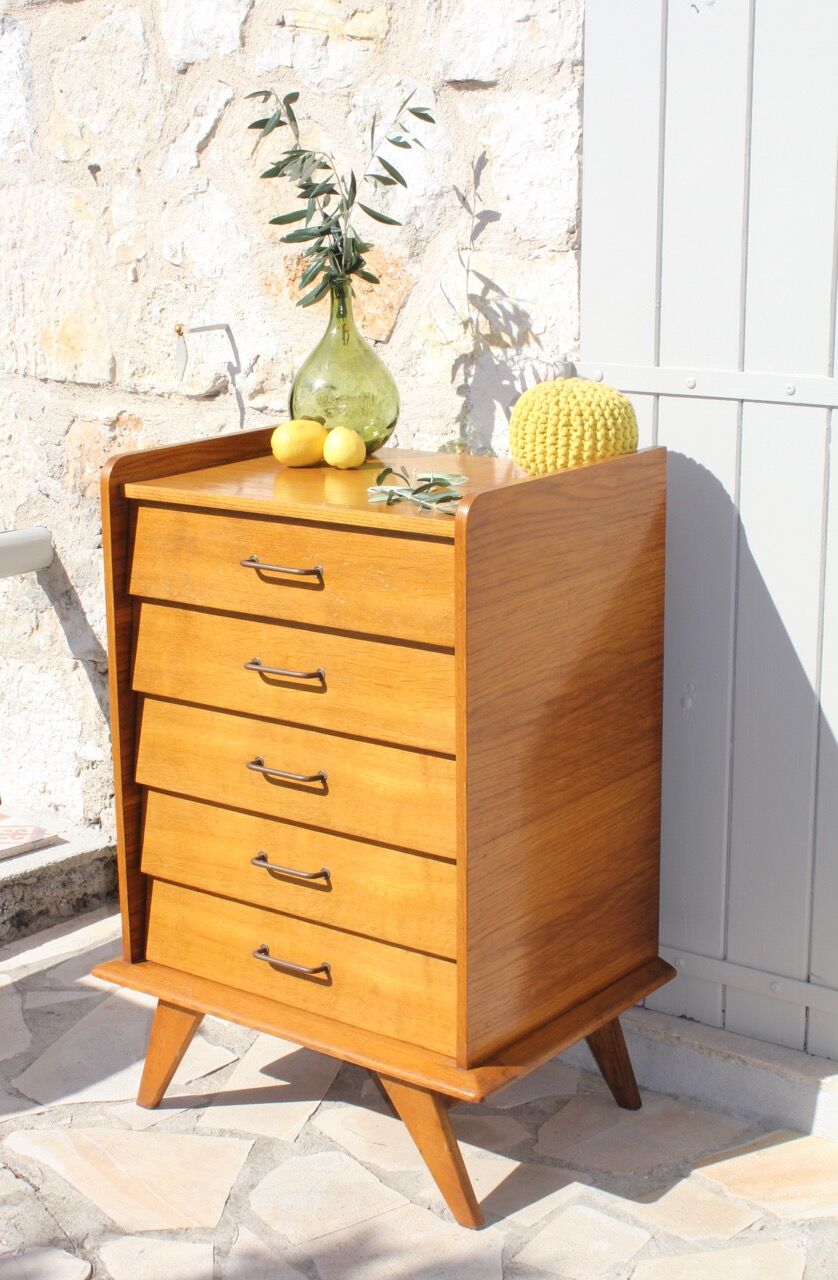 Chiffonnier pieds compas vintage