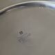 Small silver-plated plate from the Christofle brand