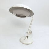 Lampe de table blanche italienne, Stilnovo années 1950