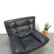 Fauteuil Leren vintage noir