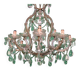 Chandelier en cristal italien