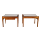Table d'appoint en bois, Van Den Berghe-Pauvers,Belgique