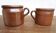 Set of two vintage stoneware pots