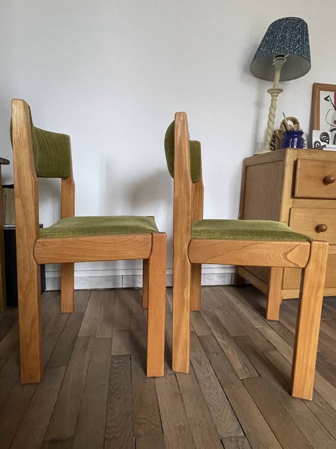 Baumann chairs in solid elm