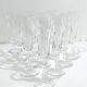 Saint Louis – 10 champagne flutes in crystal, Provence model