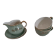 Old breakfast service We Two pistachio color / green / Villeroy & Boch / vintage