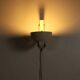 Pair of sculptural mid-century wall uplighters, circa 1950