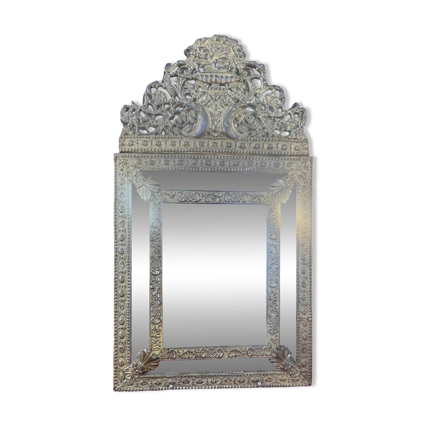 Napoleon III gilded pareclose mirror