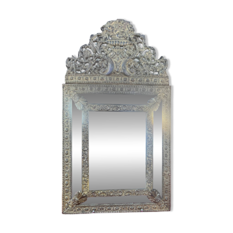 Napoleon III gilded pareclose mirror
