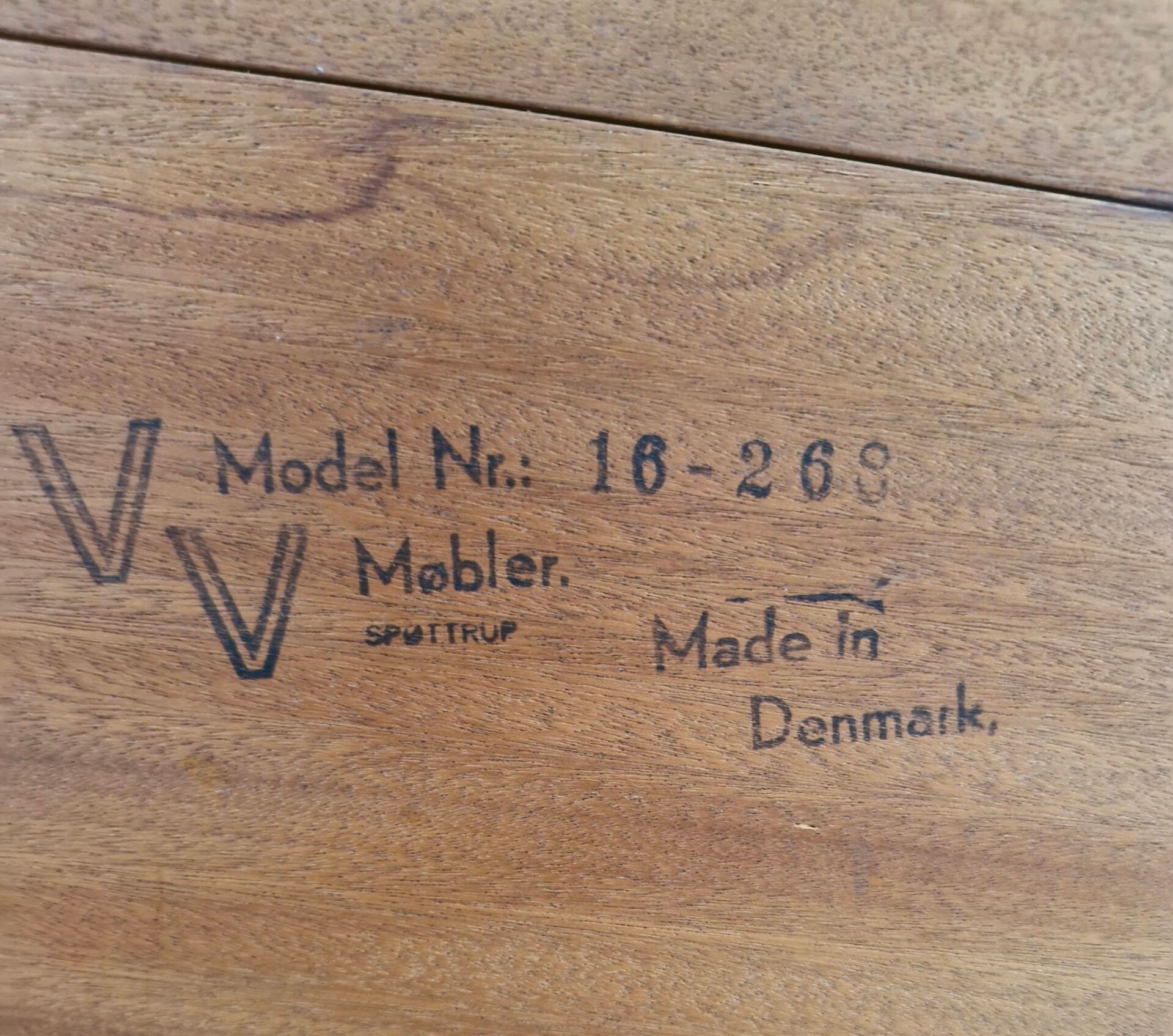 Extendable table VV Mobler Spottrup, 1960s