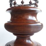 Late 19th century solid walnut planter