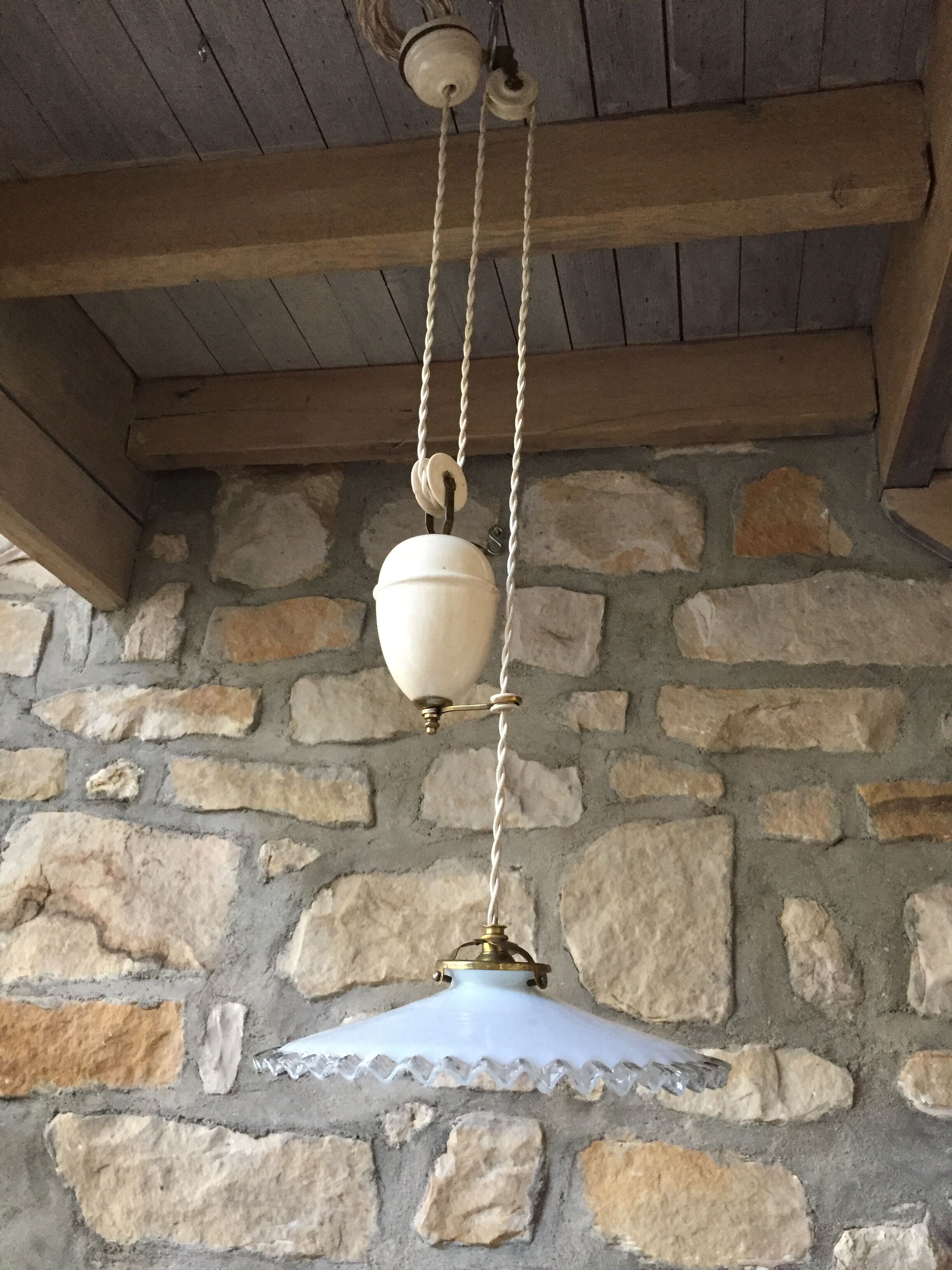 Old hanging lamp