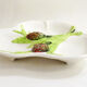 Dish dabbling artichokes