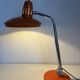 1960s vintage desk lamp Fase Faro Madrid orange - 52 cm
