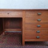 Vintage beech desk