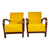 Paire de fauteuils mid-century en teck, années 60