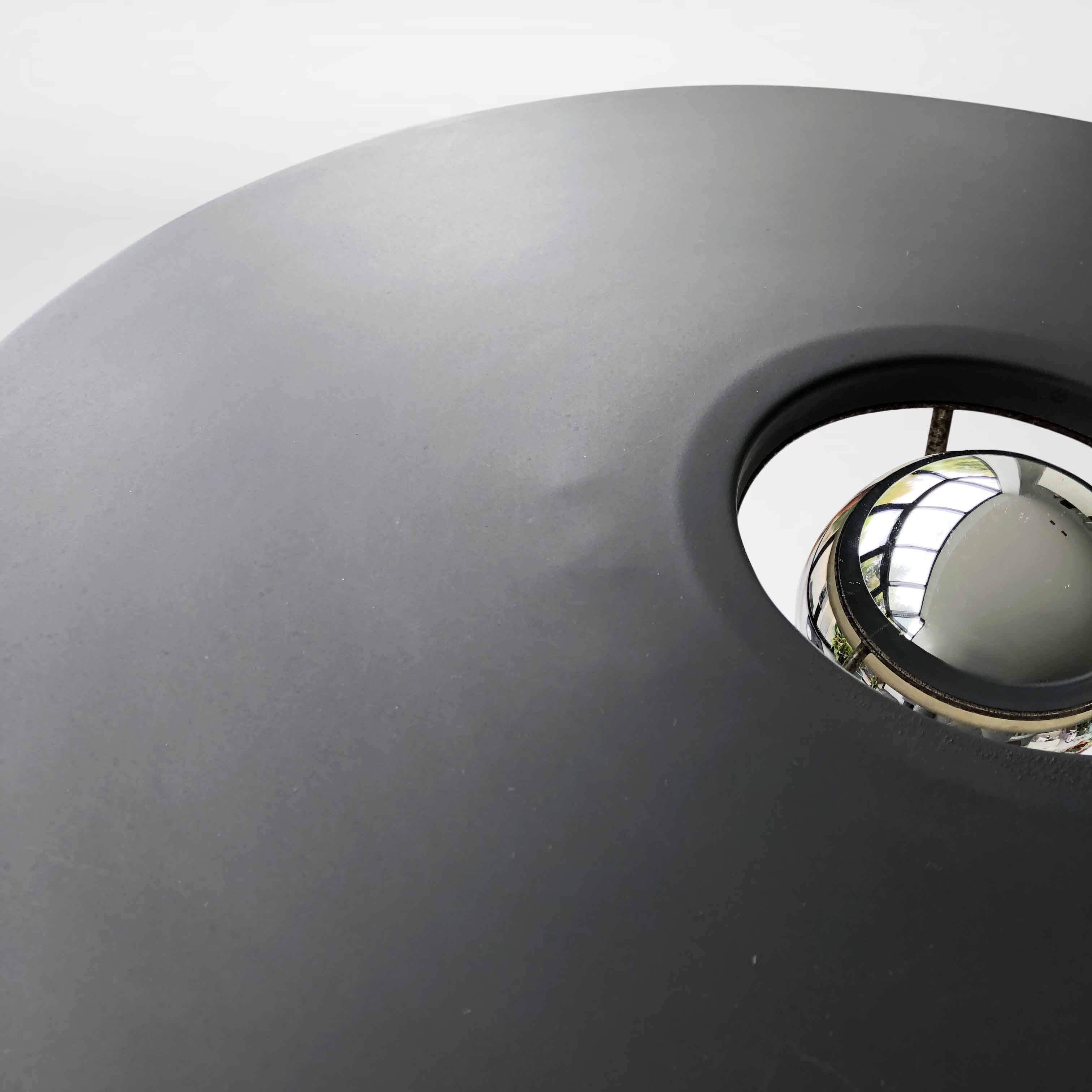 Rare Grey and Silver 'Timor 69' or 'Major' Desk Lamp by Louis Kalff for Philips, Netherlands, 1960s