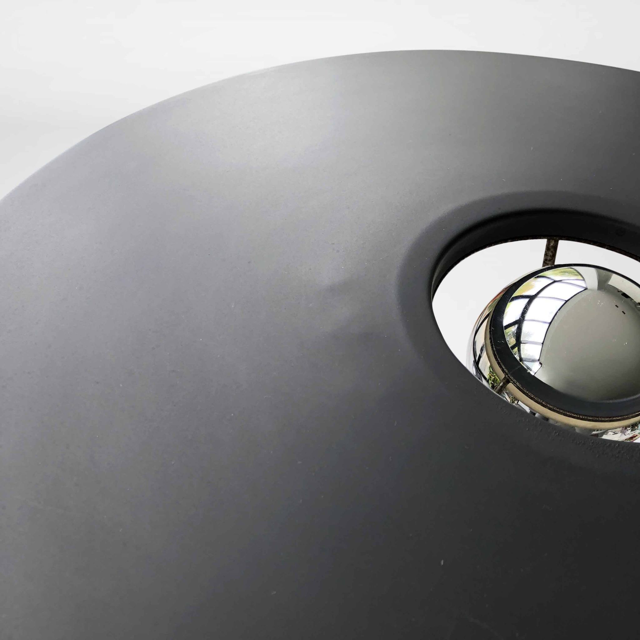 Rare Grey and Silver 'Timor 69' or 'Major' Desk Lamp by Louis Kalff for Philips, Netherlands, 1960s