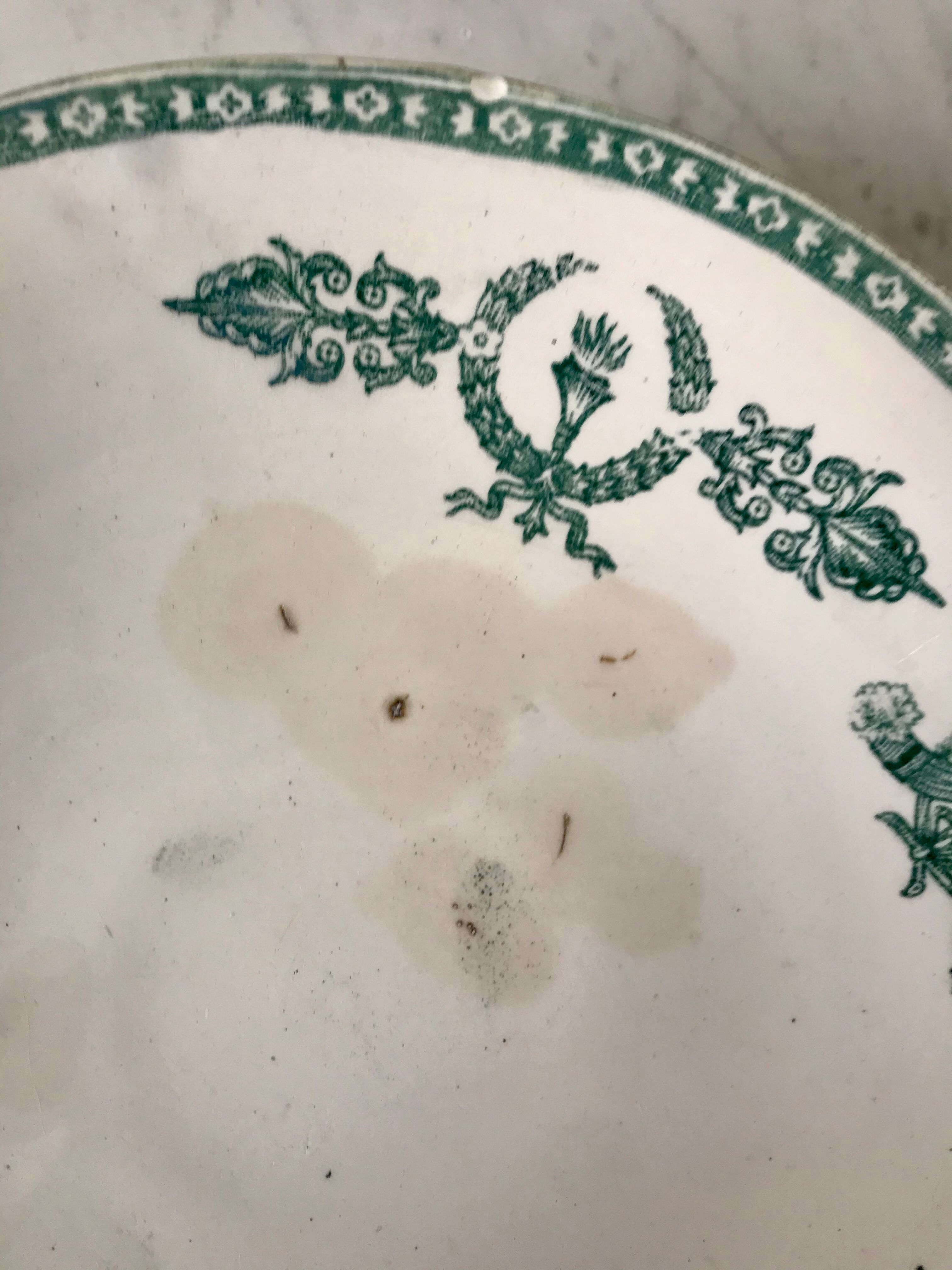 Compotier Terre de Fer late nineteenth century